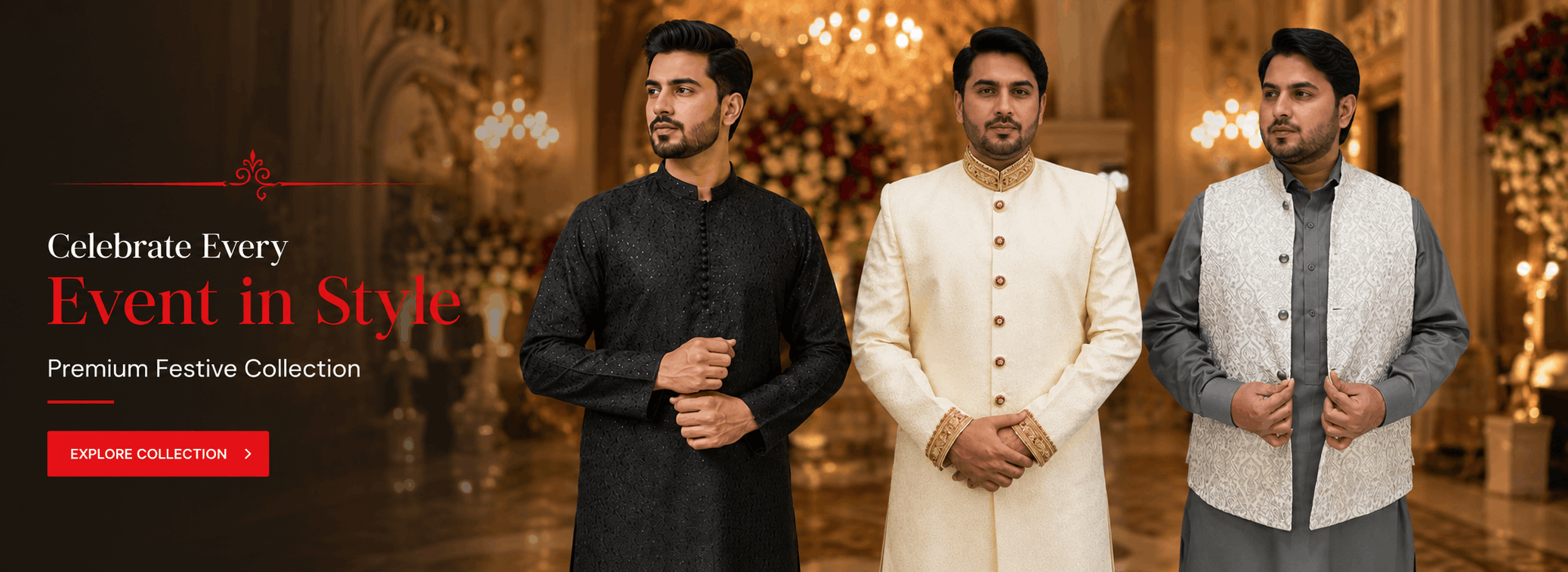 Petersham Shirwani & Kurta Pajama collection
